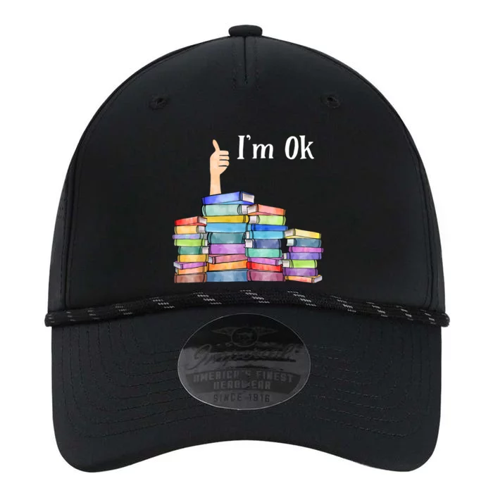 Reading Book Lovers I'm Ok National Book Lovers Day TShirt Performance The Dyno Cap