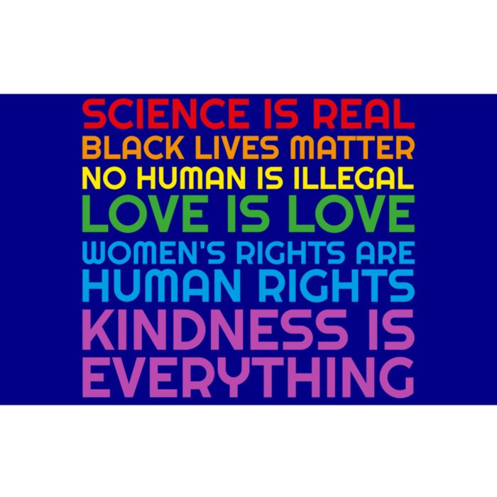 Rainbow Black Lives Matter Science Glbtq Anti Ice Great Gift Bumper Sticker