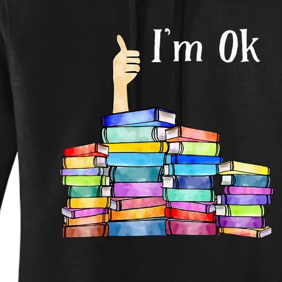 Reading Book Lovers IM Ok National Book Women's Pullover Hoodie