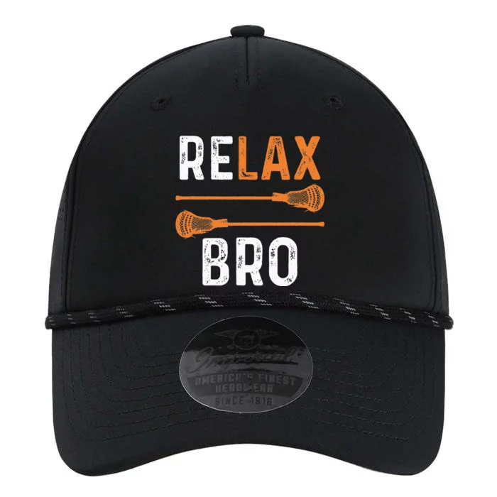 Relax Bro Lacrosse Sports Team Game Performance The Dyno Cap