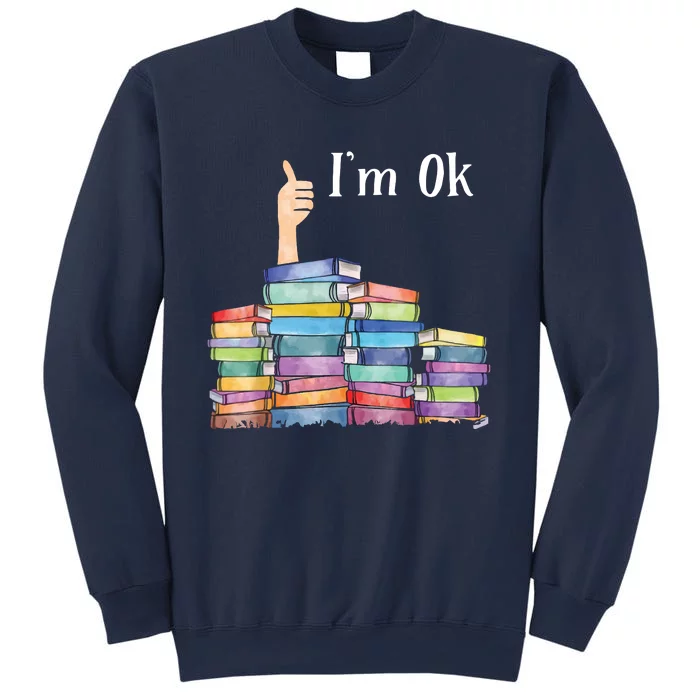 Reading Book Lovers I'm Ok National Book Lovers Day Sweatshirt