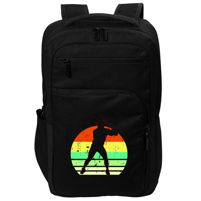 Retro Baseball Logo Impact Tech Backpack