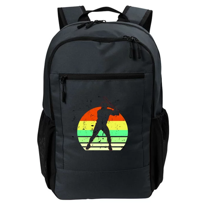 Retro Baseball Logo Daily Commute Backpack