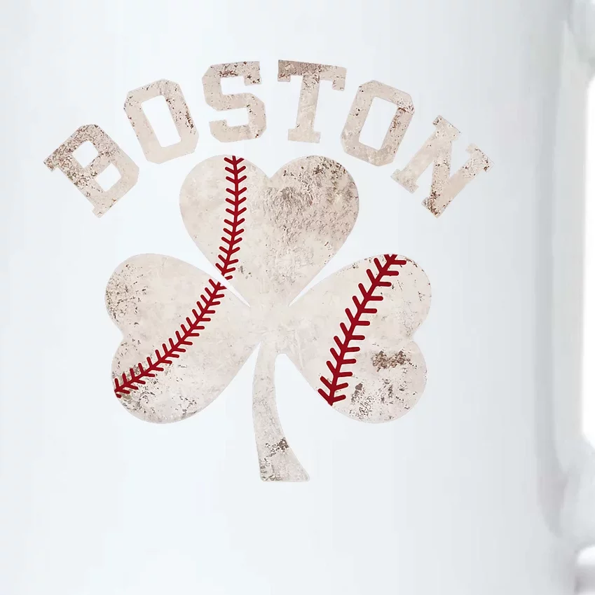 Retro Boston Lover Black Color Changing Mug