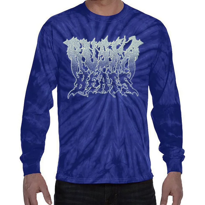 Ruska Beats Metal Premium Tie-Dye Long Sleeve Shirt