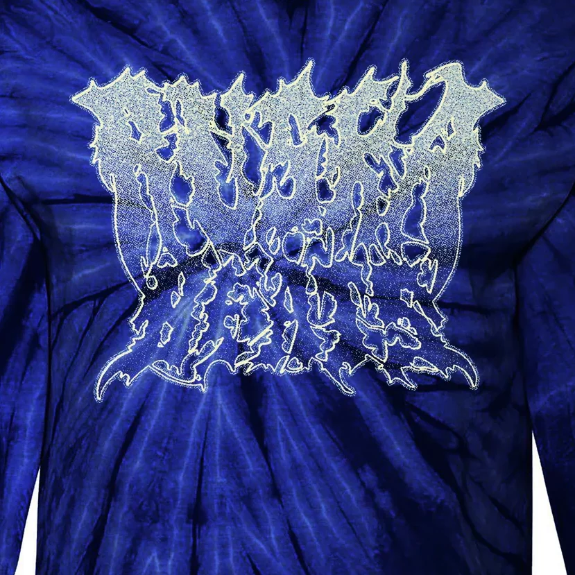 Ruska Beats Metal Premium Tie-Dye Long Sleeve Shirt