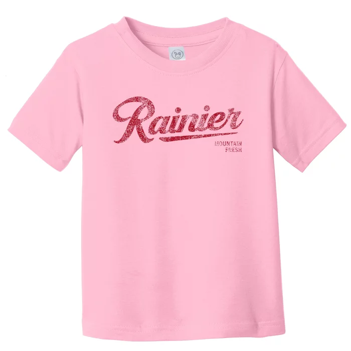 Rainier Beer Mountain Fresh Toddler T-Shirt