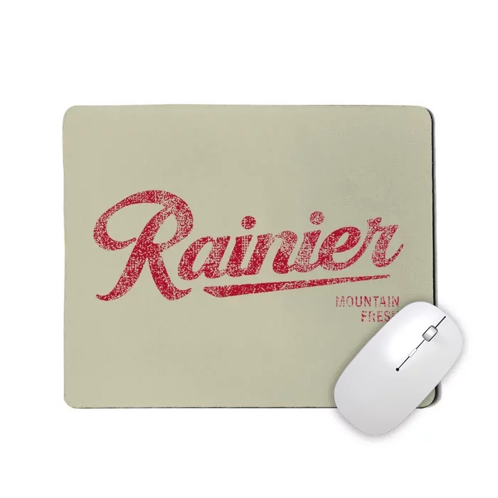 Rainier Beer Mountain Fresh Mousepad