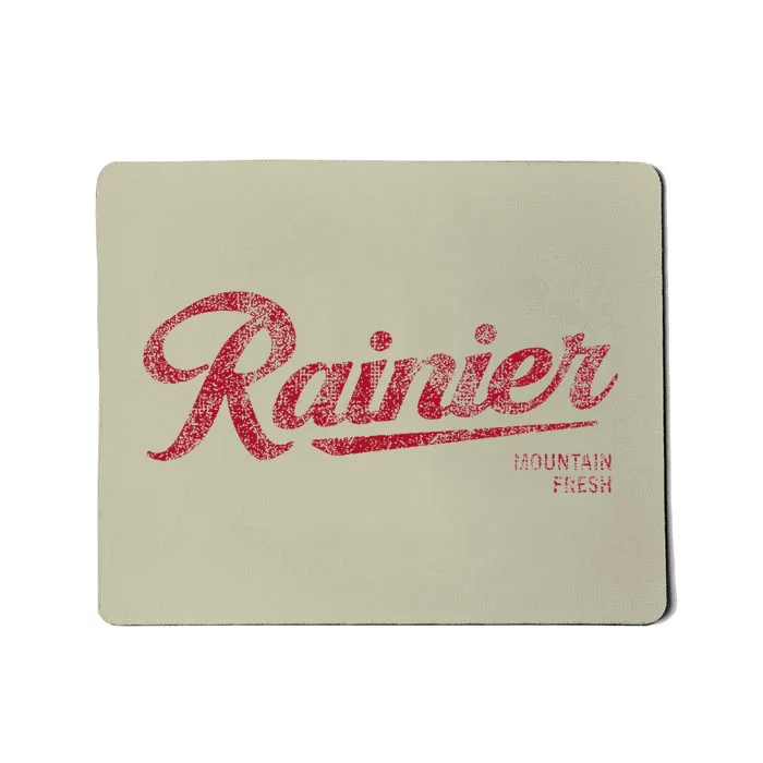 Rainier Beer Mountain Fresh Mousepad