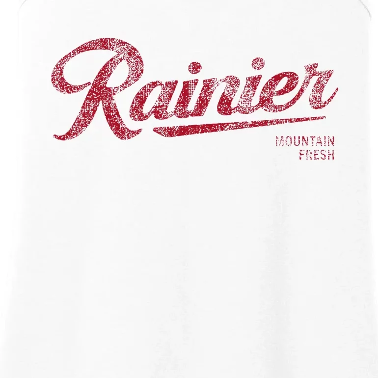 Rainier Beer Mountain Fresh Ladies Essential Tank