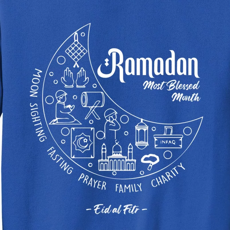 Ramadan Blessed Month Muslim Islamic Ramadhan Eid Al Fitr Gift Sweatshirt