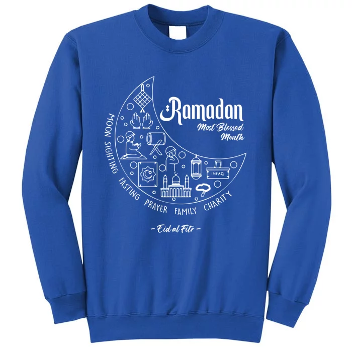 Ramadan Blessed Month Muslim Islamic Ramadhan Eid Al Fitr Gift Sweatshirt