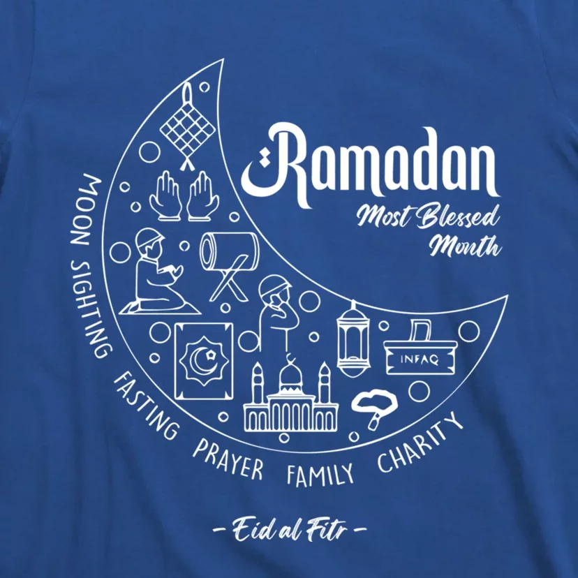 Ramadan Blessed Month Muslim Islamic Ramadhan Eid Al Fitr Gift T-Shirt