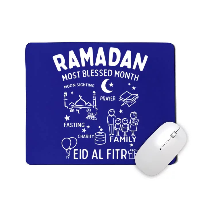 Ramadan Blessed Month Muslim Islamic Eid Al Fitr Gift Mousepad