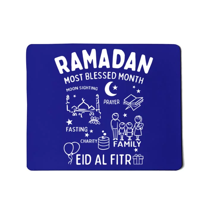 Ramadan Blessed Month Muslim Islamic Eid Al Fitr Gift Mousepad