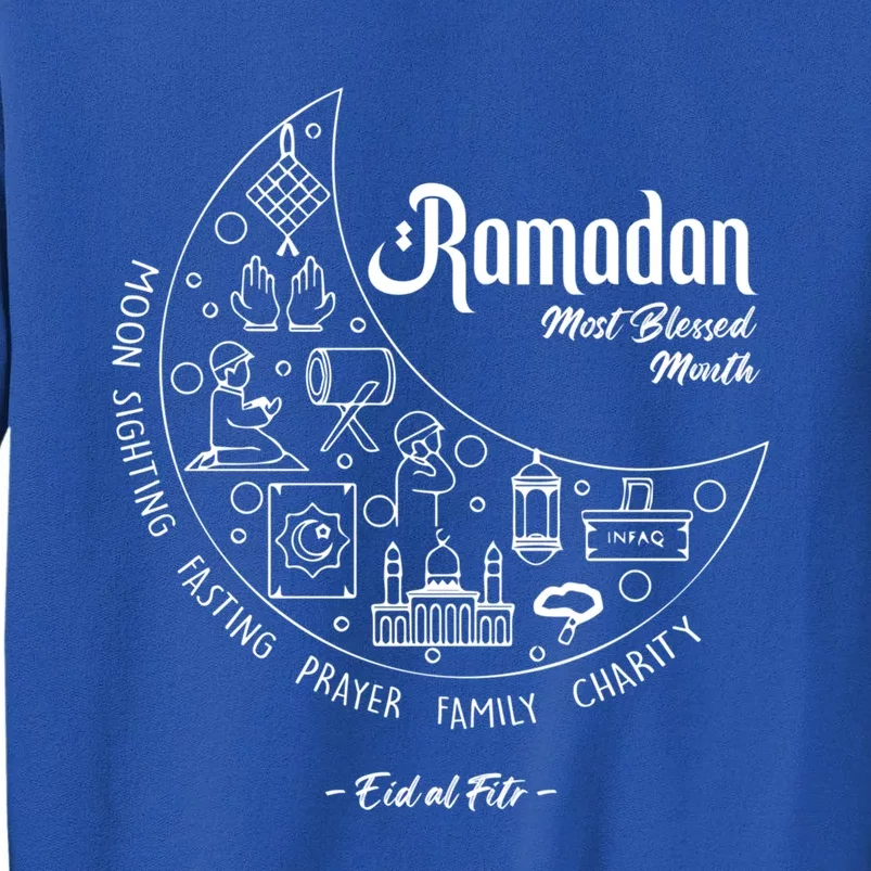 Ramadan Blessed Month Muslim Islamic Ramadhan Eid Al Fitr Funny Gift Sweatshirt