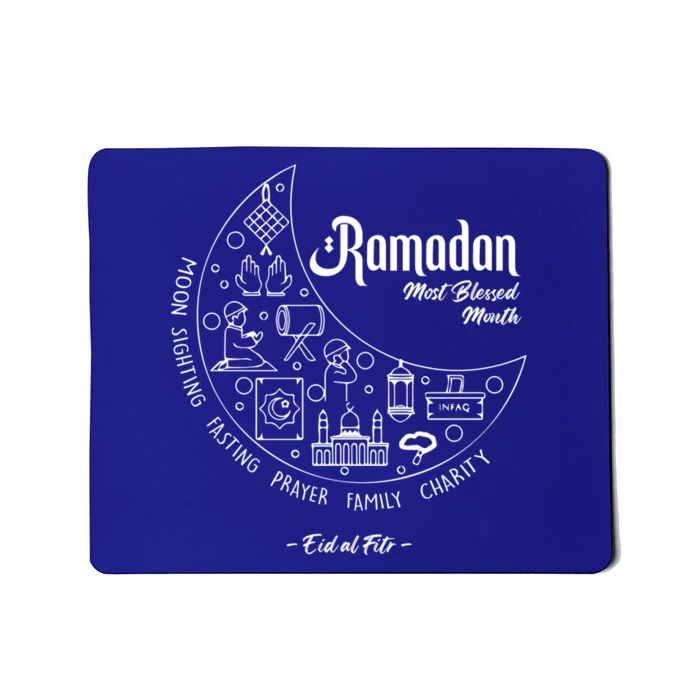 Ramadan Blessed Month Muslim Islamic Ramadhan Eid Al Fitr Funny Gift Mousepad