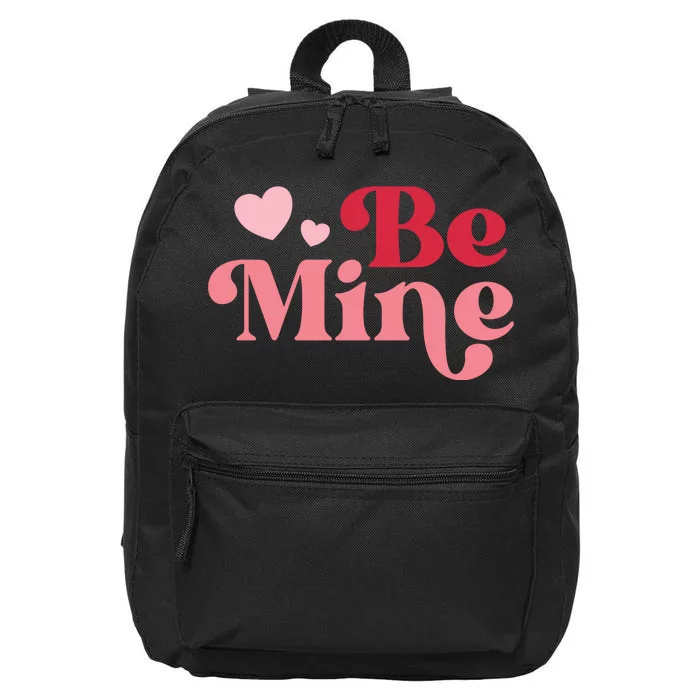 Romantic Be Mine Love Heart 16 in Basic Backpack