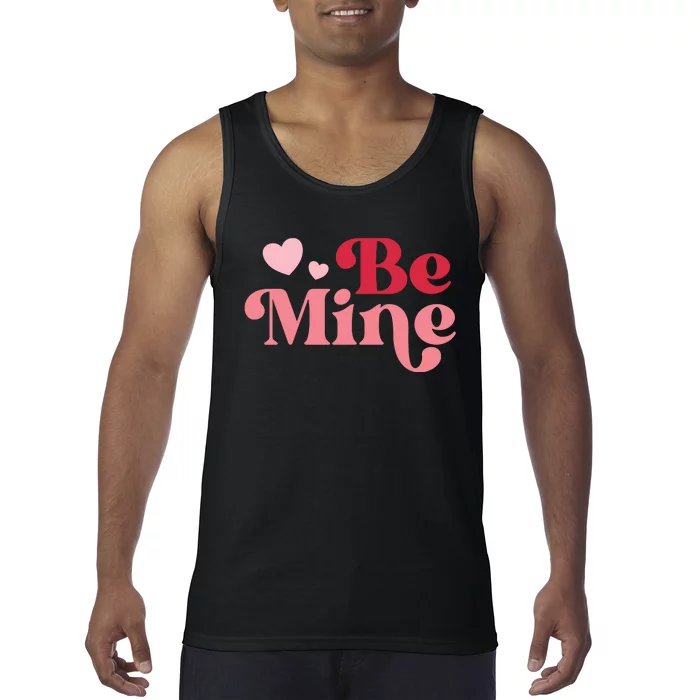 Romantic Be Mine Love Heart Tank Top