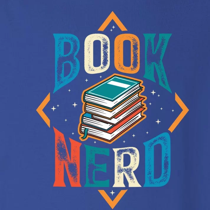 Reading Book Nerd Bookaholic Bookworm Retro Librarian Funny Gift Toddler Long Sleeve Shirt