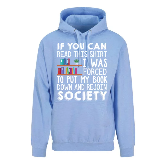 Reading Books Novels Funny Unisex Surf Hoodie