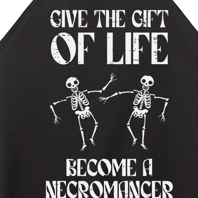 Rpg Become Necromancer Funny Gamer Women’s Perfect Tri Rocker Tank