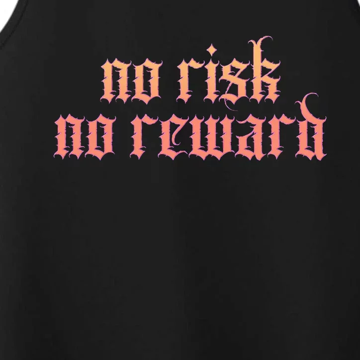 Retro Bootleg No Risk No Reward Performance Tank