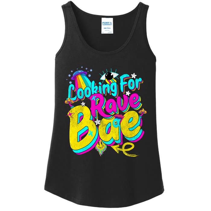 Rave Bae Outfit Trippy Vintage Tops Looking For Rave Bae Ladies Essential Tank