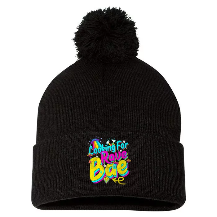 Rave Bae Outfit Trippy Vintage Tops Looking For Rave Bae Pom Pom 12in Knit Beanie