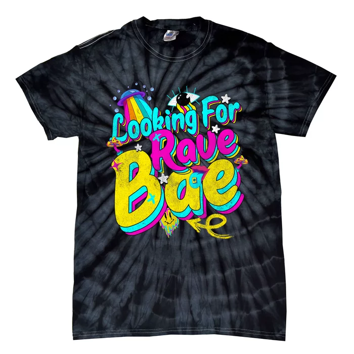 Rave Bae Outfit Trippy Vintage Tops Looking For Rave Bae Tie-Dye T-Shirt