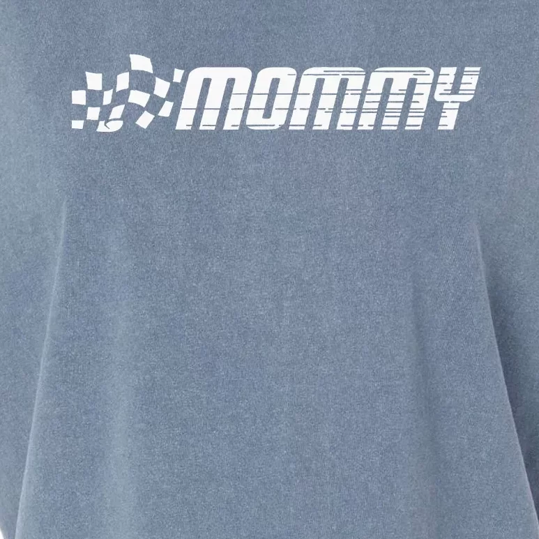 Racing Birthday Party Mommy Garment-Dyed Women's Muscle Tee