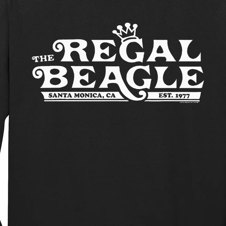 Regal Beagle Pub ThreeS Company Retro Tv Show Tall Long Sleeve T-Shirt