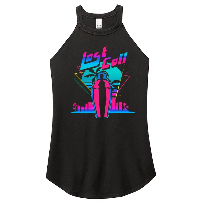 Retro Bar & Pub Owner Saying Mixologist Bartender Women’s Perfect Tri Rocker Tank