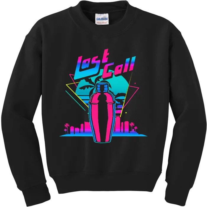 Retro Bar & Pub Owner Saying Mixologist Bartender Kids Sweatshirt