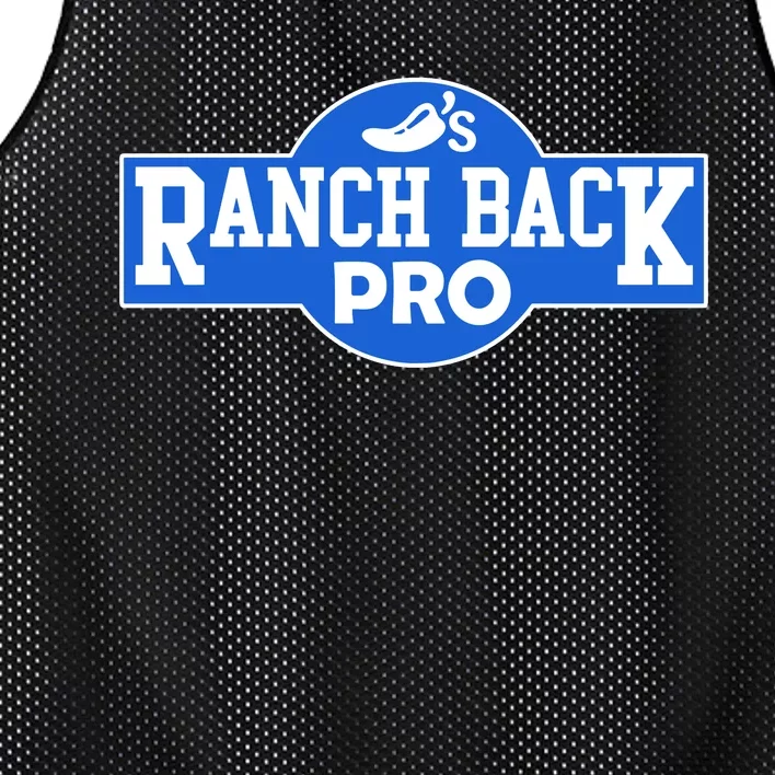 Ranch Back Pro Mesh Reversible Basketball Jersey Tank