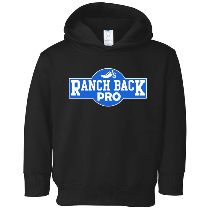 Ranch Back Pro Toddler Hoodie