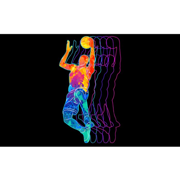 Retro Basketball Player Gift Bumper Sticker