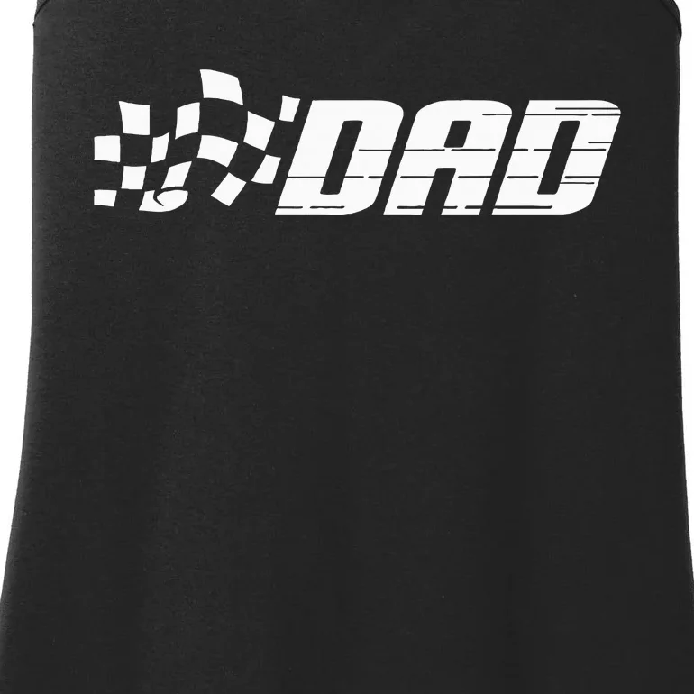 Racing Birthday Party Matching Family Race Car Pit Crew Dad Ladies Essential Tank