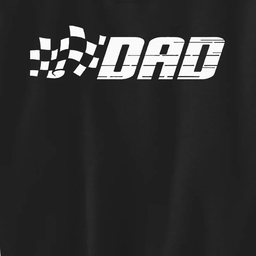 Racing Birthday Party Matching Family Race Car Pit Crew Dad Kids Sweatshirt