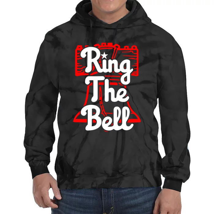 Ring Bell Philadelphia Bell Baseball Tie Dye Hoodie