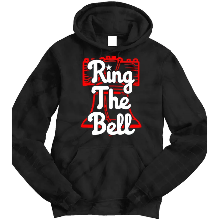 Ring Bell Philadelphia Bell Baseball Tie Dye Hoodie