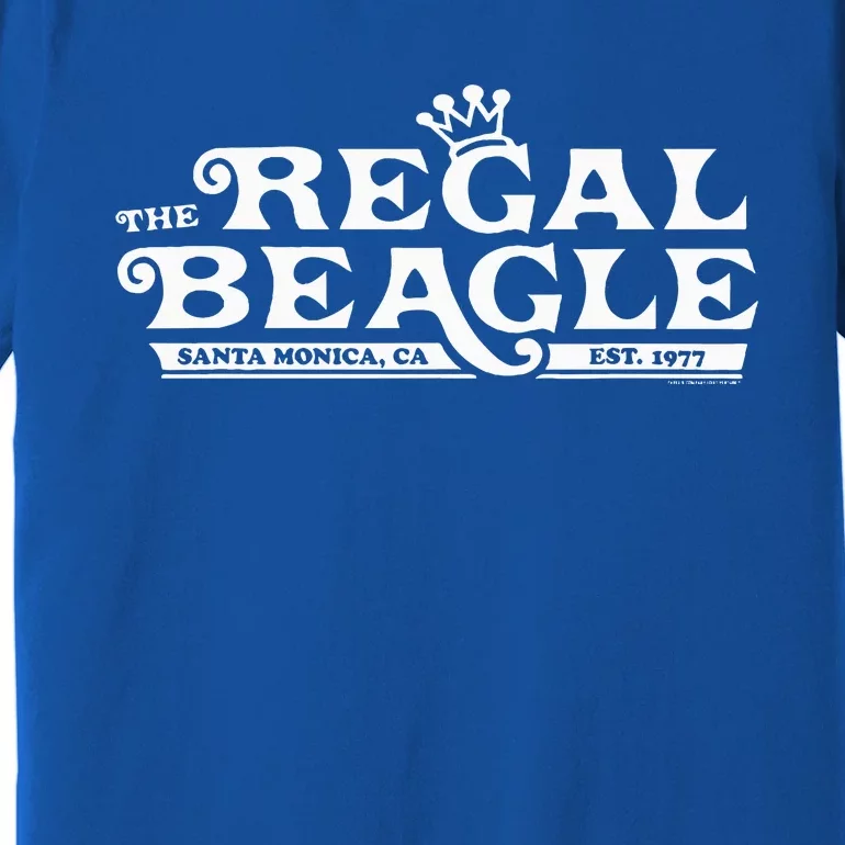 Regal Beagle Pub ThreeS Company Retro Tv Show Premium T-Shirt