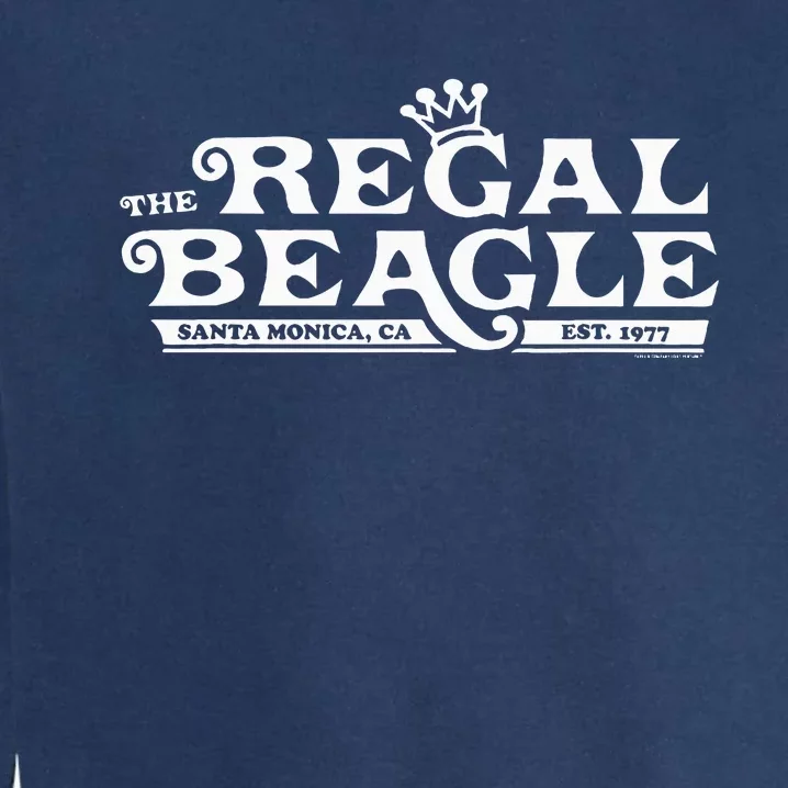 Regal Beagle Pub ThreeS Company Retro Tv Show Garment-Dyed Sweatshirt