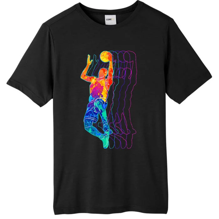 Retro Basketball Player ChromaSoft Performance T-Shirt