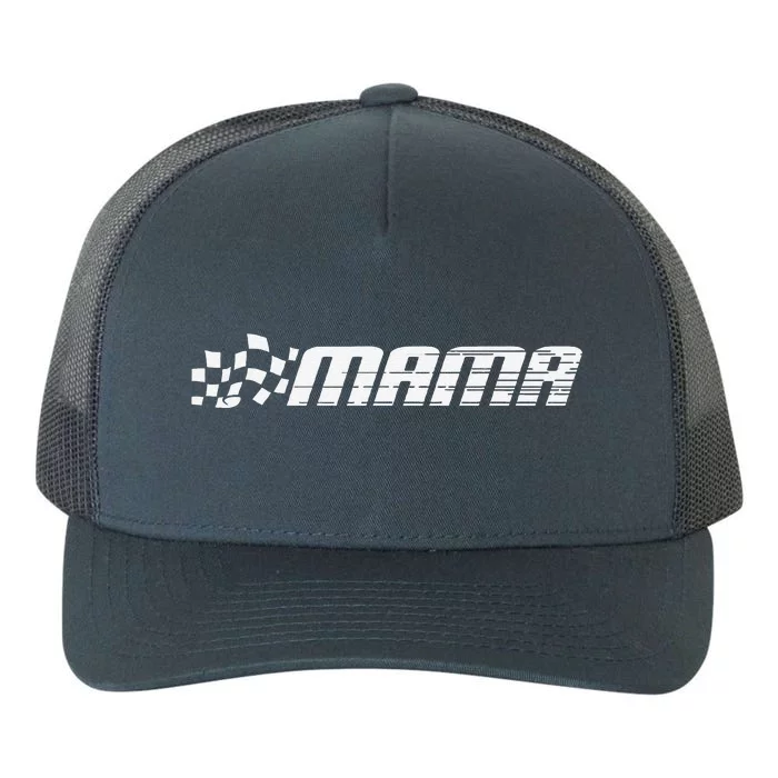 Racing Birthday Party Matching Family Race Car Pit Crew Mama Yupoong Adult 5-Panel Trucker Hat