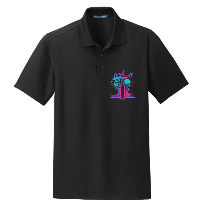 Retro Bar & Pub Owner Saying Mixologist Bartender Dry Zone Grid Performance Polo