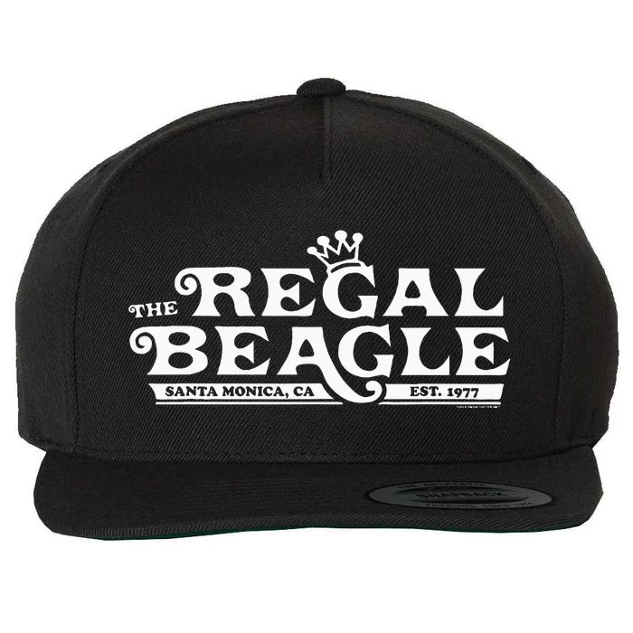 Regal Beagle Pub ThreeS Company Wool Snapback Cap