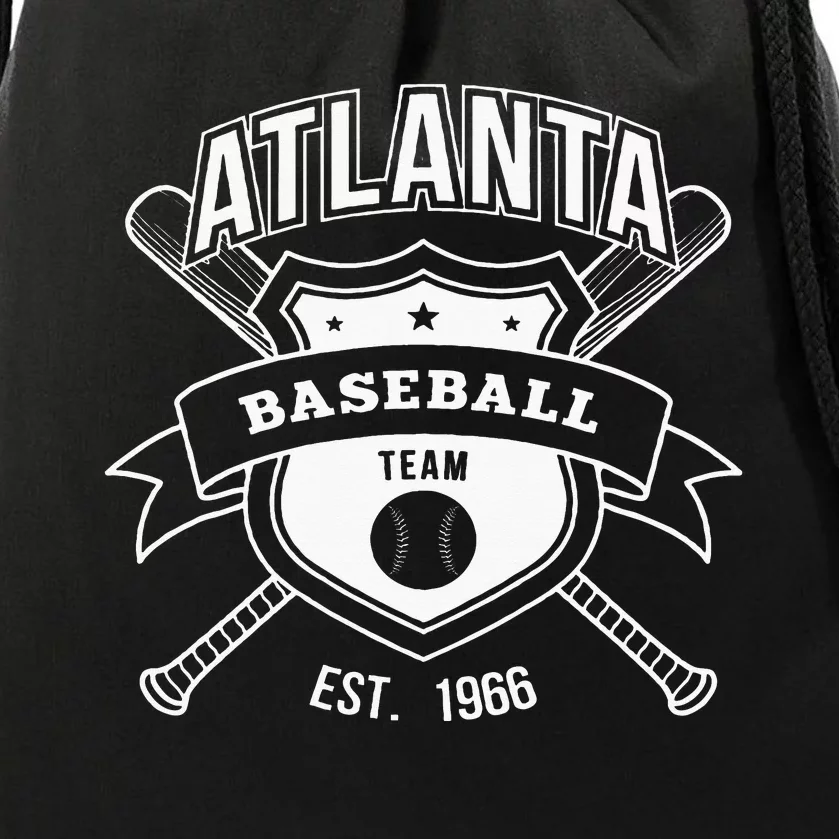 Retro Brave Party Look Tailgate Georgia Drawstring Bag