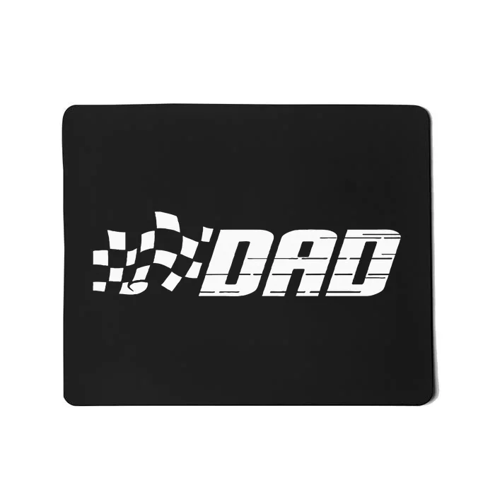 Racing Birthday Party Matching Family Race Car Pit Crew Dad Mousepad