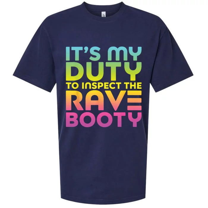 Rave Booty Quote Funny EDM Music Festival Outfit Sueded Cloud Jersey T-Shirt